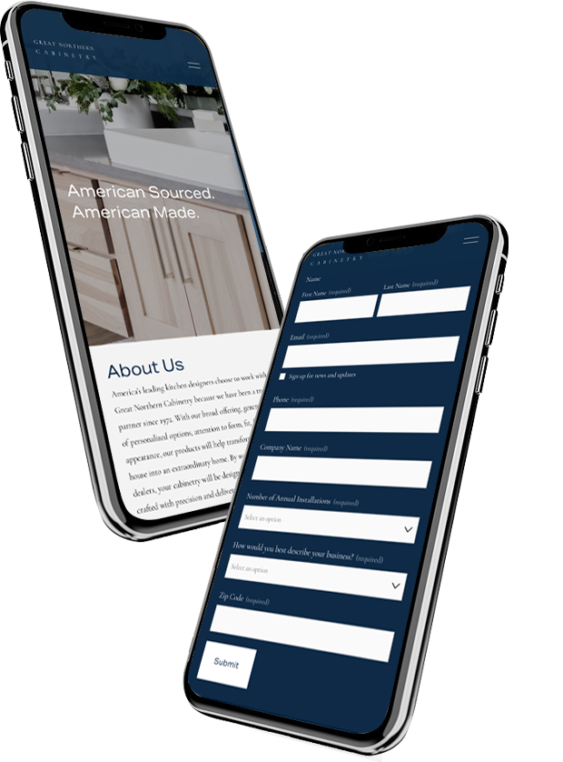 Great Northern Cabinetry - website