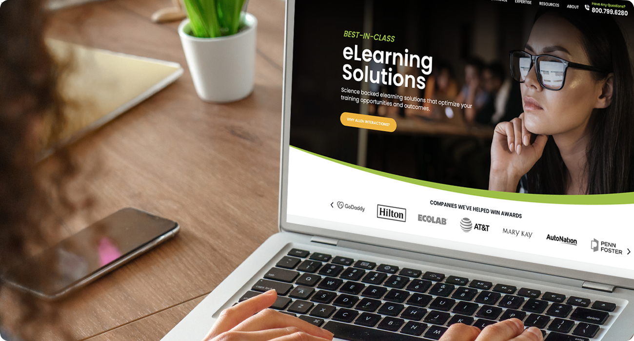 Allen Interactions - Website Design