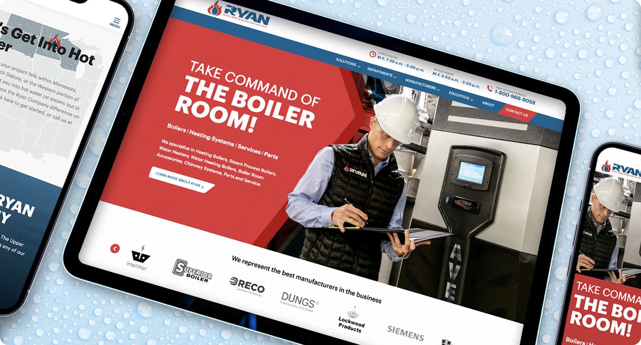 Ryan Company - Website Design Ryan Company - Website Design