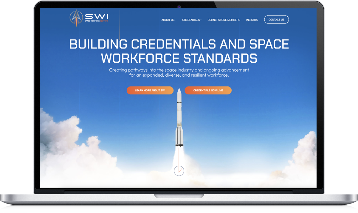 The Space Workforce Institute - WordPress Design, Development & Ongoing Support