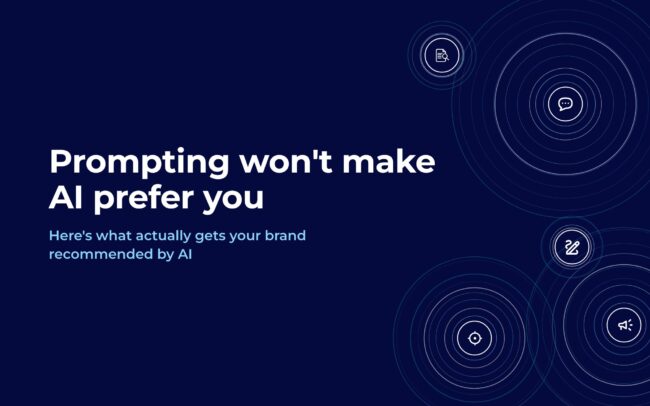 The AI Prompting Myth: Why Repeated Prompts Won’t Make AI Prefer Your Brand (Here’s What Will) The AI Prompting Myth: Why Repeated Prompts Won't Make AI Prefer Your Brand (Here's What Will)