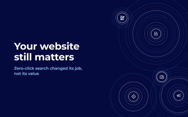 In a Zero-Click World, Your Website Still Matters Blog – Digital 1 Agency In a Zero-Click World, Your Website Still Matters Blog - Digital 1 Agency